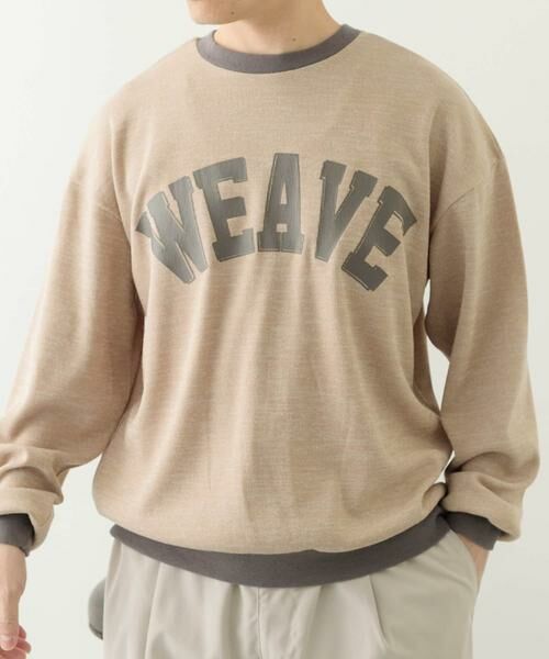 URBAN RESEARCH ITEMS / アーバンリサーチ アイテムズ ニット・セーター | ビンテージプリントスウェットライクニット | 詳細26