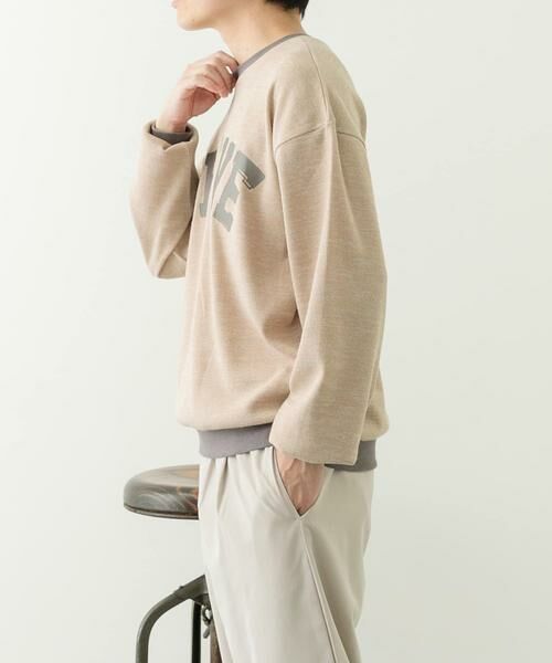 URBAN RESEARCH ITEMS / アーバンリサーチ アイテムズ ニット・セーター | ビンテージプリントスウェットライクニット | 詳細28