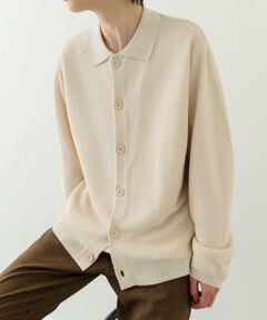 URBAN RESEARCH ITEMS / アーバンリサーチ アイテムズ カーディガン・ボレロ | ガーター編みニットシャツカーディガン