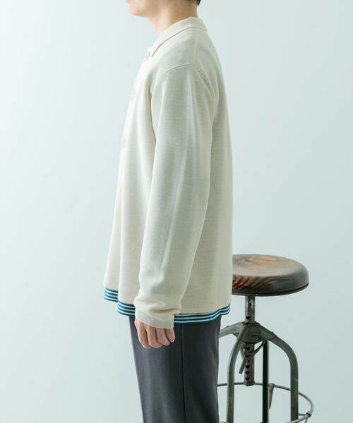 URBAN RESEARCH ITEMS / アーバンリサーチ アイテムズ カーディガン・ボレロ | ガーター編みニットシャツカーディガン | 詳細22