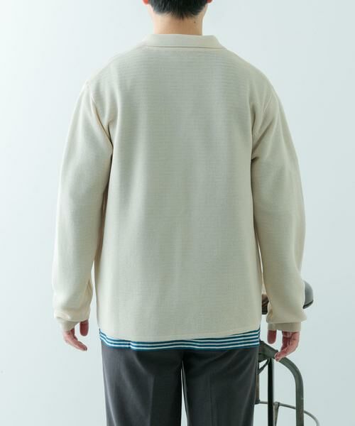 URBAN RESEARCH ITEMS / アーバンリサーチ アイテムズ カーディガン・ボレロ | ガーター編みニットシャツカーディガン | 詳細23