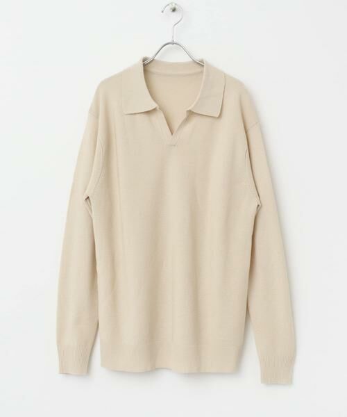 URBAN RESEARCH ITEMS / アーバンリサーチ アイテムズ ニット・セーター | ガーター編みスキッパーニット | 詳細21