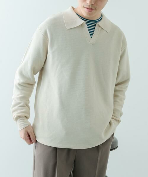 URBAN RESEARCH ITEMS / アーバンリサーチ アイテムズ ニット・セーター | ガーター編みスキッパーニット | 詳細11