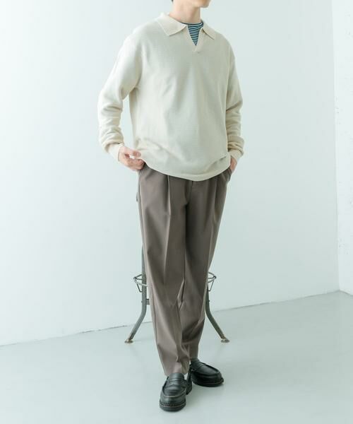 URBAN RESEARCH ITEMS / アーバンリサーチ アイテムズ ニット・セーター | ガーター編みスキッパーニット | 詳細16