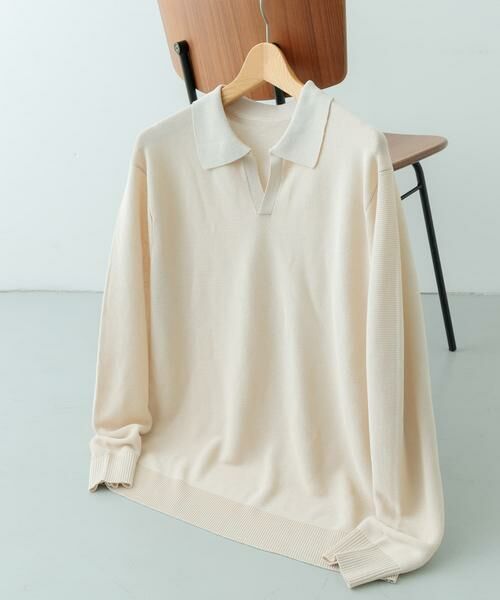 URBAN RESEARCH ITEMS / アーバンリサーチ アイテムズ ニット・セーター | ガーター編みスキッパーニット | 詳細17