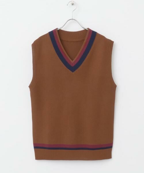 URBAN RESEARCH ITEMS / アーバンリサーチ アイテムズ ベスト | ガーター編みチルデンニットベスト | 詳細12