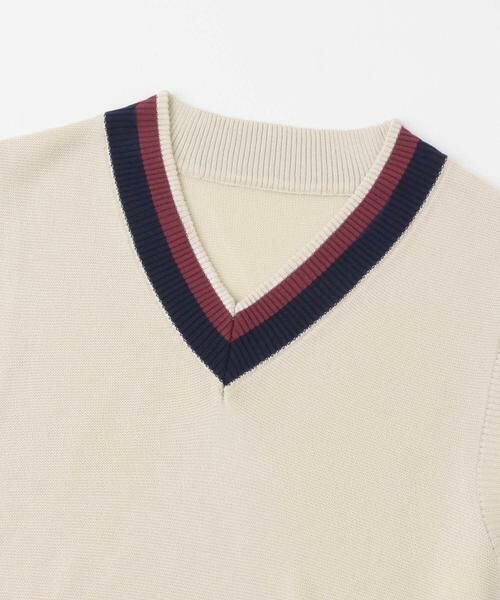 URBAN RESEARCH ITEMS / アーバンリサーチ アイテムズ ベスト | ガーター編みチルデンニットベスト | 詳細28