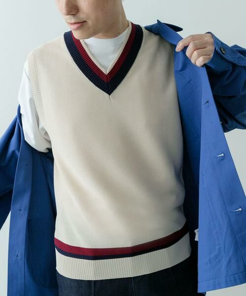 URBAN RESEARCH ITEMS / アーバンリサーチ アイテムズ ベスト | ガーター編みチルデンニットベスト | 詳細19