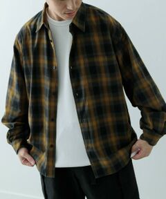 URBAN RESEARCH ITEMS / アーバンリサーチ アイテムズ シャツ・ブラウス | オンブレチェック ロングスリーブシャツ