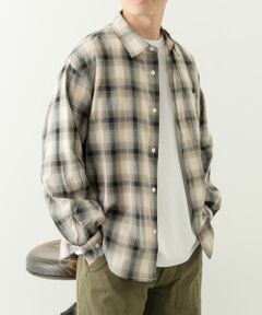 URBAN RESEARCH ITEMS / アーバンリサーチ アイテムズ シャツ・ブラウス | オンブレチェック ロングスリーブシャツ