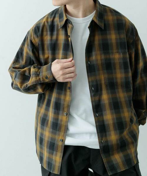 URBAN RESEARCH ITEMS / アーバンリサーチ アイテムズ シャツ・ブラウス | オンブレチェック ロングスリーブシャツ | 詳細2
