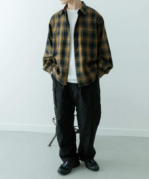 URBAN RESEARCH ITEMS / アーバンリサーチ アイテムズ シャツ・ブラウス | オンブレチェック ロングスリーブシャツ | 詳細7