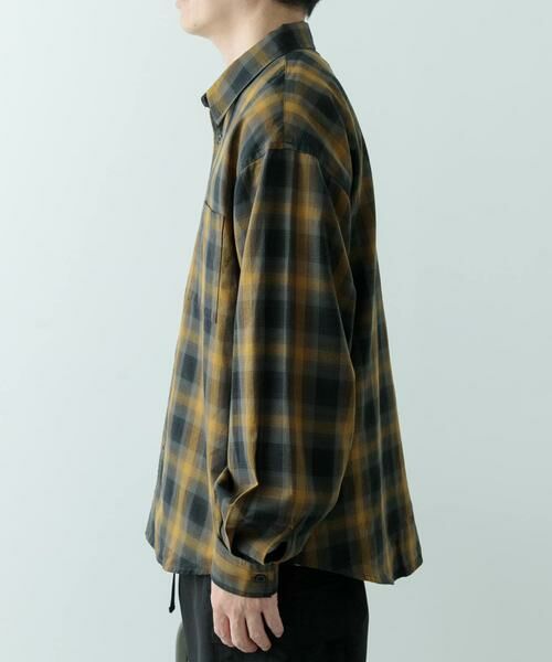 URBAN RESEARCH ITEMS / アーバンリサーチ アイテムズ シャツ・ブラウス | オンブレチェック ロングスリーブシャツ | 詳細9
