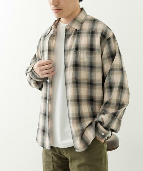 URBAN RESEARCH ITEMS / アーバンリサーチ アイテムズ シャツ・ブラウス | オンブレチェック ロングスリーブシャツ | 詳細26
