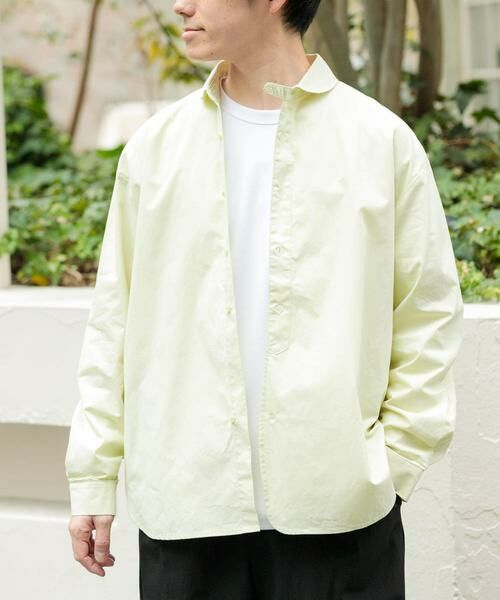 URBAN RESEARCH ITEMS / アーバンリサーチ アイテムズ シャツ・ブラウス | ブロード ラウンドカラーシャツ | 詳細5