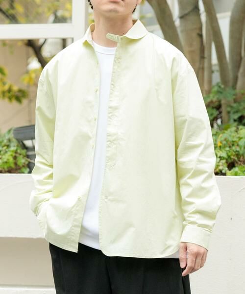 URBAN RESEARCH ITEMS / アーバンリサーチ アイテムズ シャツ・ブラウス | ブロード ラウンドカラーシャツ | 詳細7