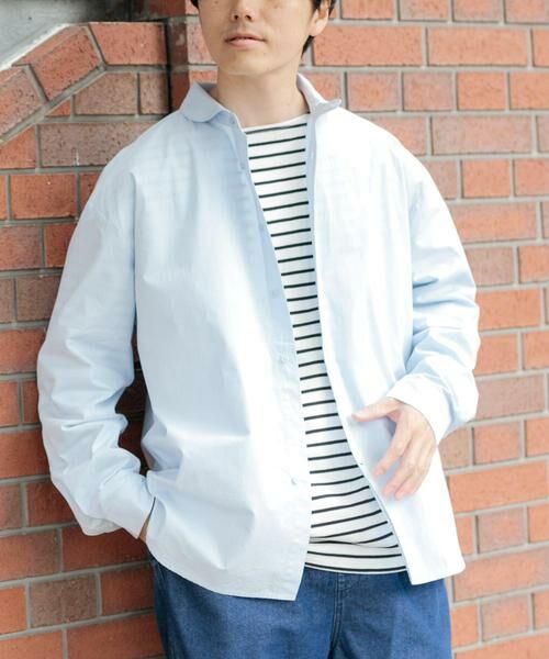 URBAN RESEARCH ITEMS / アーバンリサーチ アイテムズ シャツ・ブラウス | ブロード ラウンドカラーシャツ | 詳細11