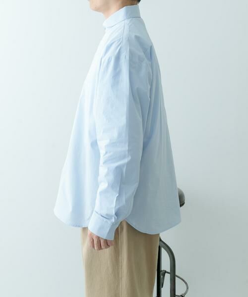 URBAN RESEARCH ITEMS / アーバンリサーチ アイテムズ シャツ・ブラウス | ブロード ラウンドカラーシャツ | 詳細24
