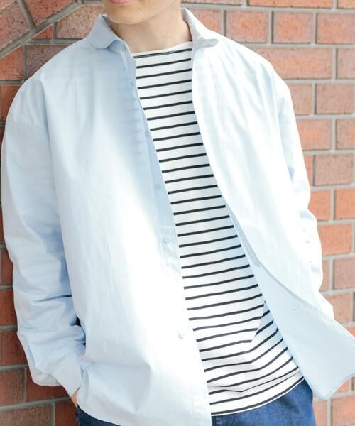 URBAN RESEARCH ITEMS / アーバンリサーチ アイテムズ シャツ・ブラウス | ブロード ラウンドカラーシャツ | 詳細12