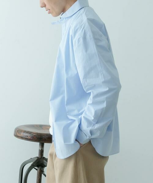 URBAN RESEARCH ITEMS / アーバンリサーチ アイテムズ シャツ・ブラウス | ブロード ラウンドカラーシャツ | 詳細19