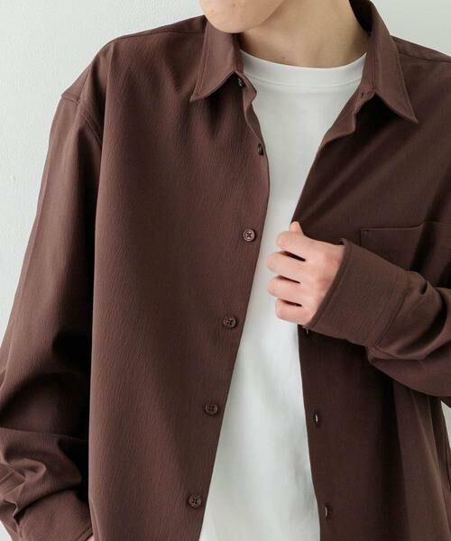 URBAN RESEARCH ITEMS / アーバンリサーチ アイテムズ シャツ・ブラウス | 『セットアップ対応』ヨウリュウレギュラーカラー長袖シャツ | 詳細2