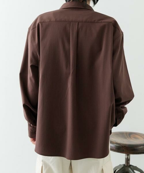 URBAN RESEARCH ITEMS / アーバンリサーチ アイテムズ シャツ・ブラウス | 『セットアップ対応』ヨウリュウレギュラーカラー長袖シャツ | 詳細5