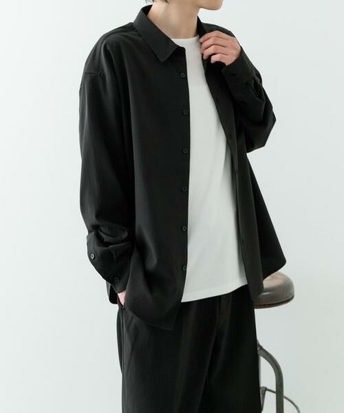 URBAN RESEARCH ITEMS / アーバンリサーチ アイテムズ シャツ・ブラウス | 『セットアップ対応』ヨウリュウレギュラーカラー長袖シャツ | 詳細20