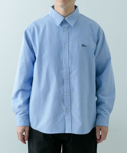 URBAN RESEARCH ITEMS / アーバンリサーチ アイテムズ シャツ・ブラウス | 刺繍オックスレギュラーカラーシャツ | 詳細6