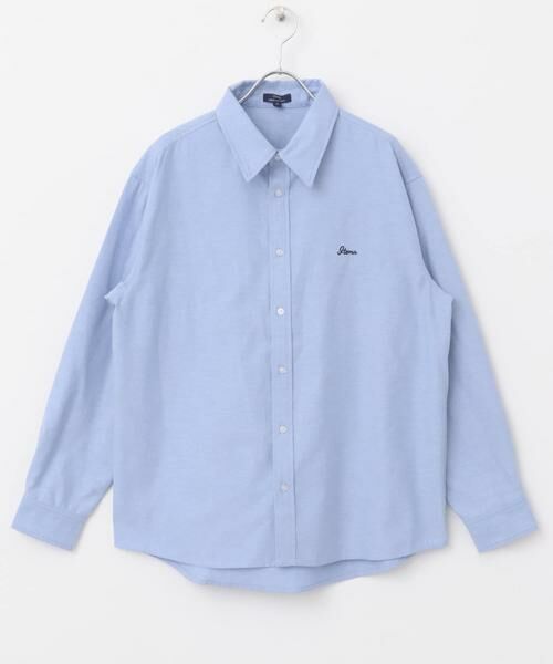 URBAN RESEARCH ITEMS / アーバンリサーチ アイテムズ シャツ・ブラウス | 刺繍オックスレギュラーカラーシャツ | 詳細9