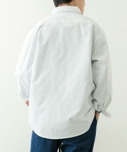 URBAN RESEARCH ITEMS / アーバンリサーチ アイテムズ シャツ・ブラウス | 刺繍オックスレギュラーカラーシャツ | 詳細18