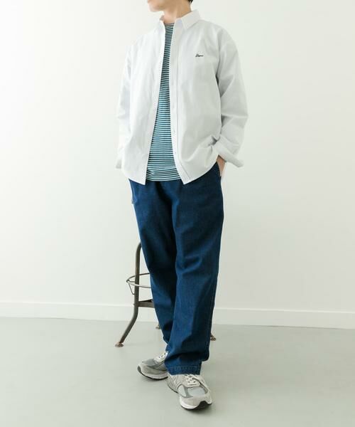 URBAN RESEARCH ITEMS / アーバンリサーチ アイテムズ シャツ・ブラウス | 刺繍オックスレギュラーカラーシャツ | 詳細19