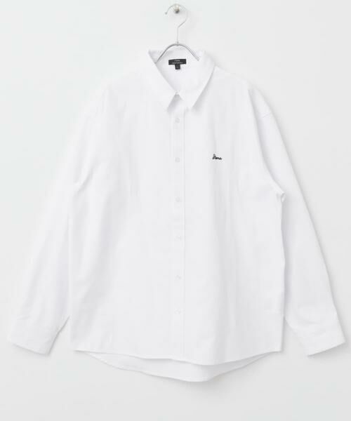 URBAN RESEARCH ITEMS / アーバンリサーチ アイテムズ シャツ・ブラウス | 刺繍オックスレギュラーカラーシャツ | 詳細20