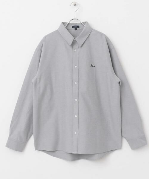 URBAN RESEARCH ITEMS / アーバンリサーチ アイテムズ シャツ・ブラウス | 刺繍オックスレギュラーカラーシャツ | 詳細27