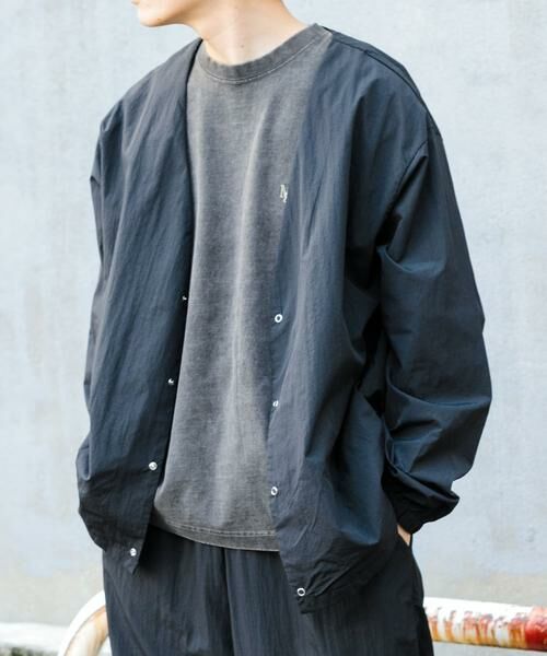 URBAN RESEARCH ITEMS / アーバンリサーチ アイテムズ カーディガン・ボレロ | 『セットアップ対応』ナイロン リングドットボタン カーディガン | 詳細17