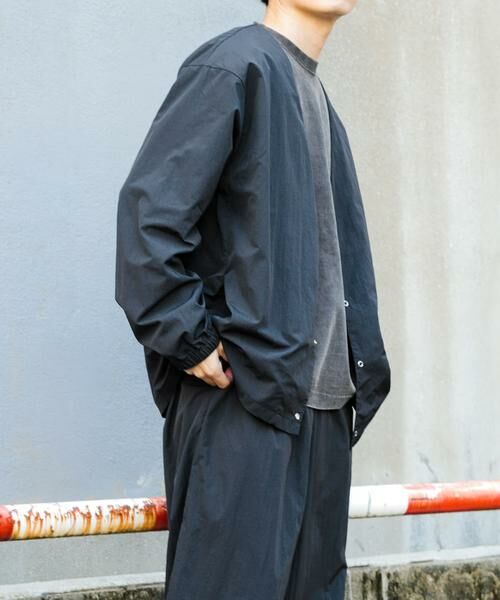 URBAN RESEARCH ITEMS / アーバンリサーチ アイテムズ カーディガン・ボレロ | 『セットアップ対応』ナイロン リングドットボタン カーディガン | 詳細18
