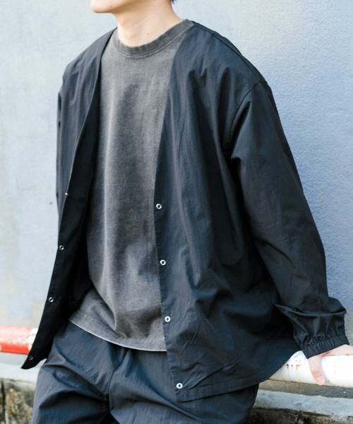 URBAN RESEARCH ITEMS / アーバンリサーチ アイテムズ カーディガン・ボレロ | 『セットアップ対応』ナイロン リングドットボタン カーディガン | 詳細19