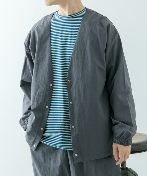 URBAN RESEARCH ITEMS / アーバンリサーチ アイテムズ カーディガン・ボレロ | 『セットアップ対応』ナイロン リングドットボタン カーディガン | 詳細24