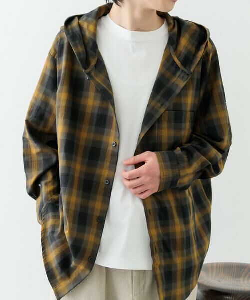 URBAN RESEARCH ITEMS / アーバンリサーチ アイテムズ シャツ・ブラウス | オンブレチェック シャツパーカー | 詳細1