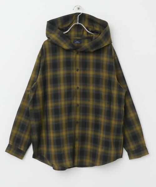 URBAN RESEARCH ITEMS / アーバンリサーチ アイテムズ シャツ・ブラウス | オンブレチェック シャツパーカー | 詳細5