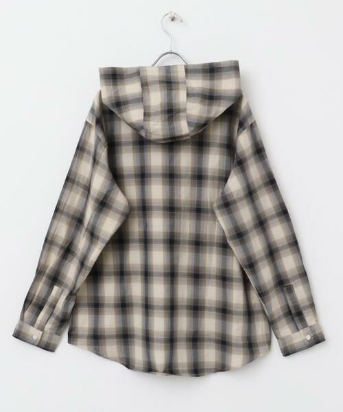 URBAN RESEARCH ITEMS / アーバンリサーチ アイテムズ シャツ・ブラウス | オンブレチェック シャツパーカー | 詳細22