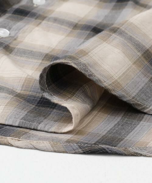 URBAN RESEARCH ITEMS / アーバンリサーチ アイテムズ シャツ・ブラウス | オンブレチェック シャツパーカー | 詳細24