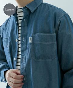URBAN RESEARCH ITEMS / アーバンリサーチ アイテムズ シャツ・ブラウス | 『別注』GUNGHO×ITEMS　シャンブレーワークシャツ