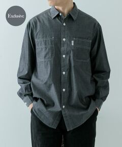 URBAN RESEARCH ITEMS / アーバンリサーチ アイテムズ シャツ・ブラウス | 『別注』GUNGHO×ITEMS　シャンブレーワークシャツ