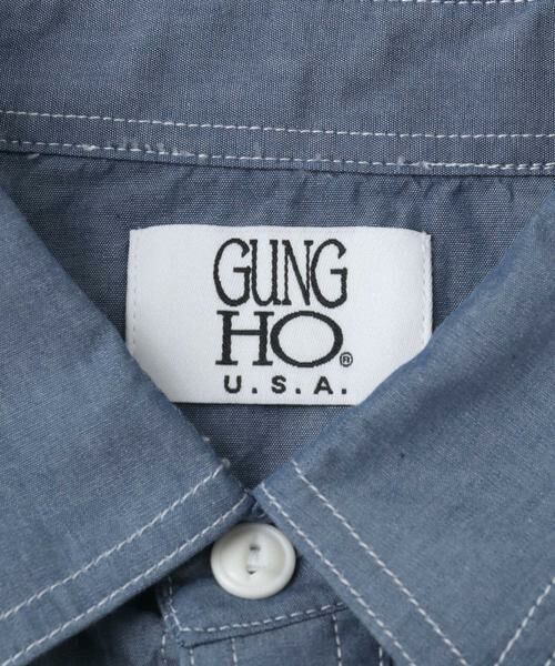 URBAN RESEARCH ITEMS / アーバンリサーチ アイテムズ シャツ・ブラウス | 『別注』GUNGHO×ITEMS　シャンブレーワークシャツ | 詳細11