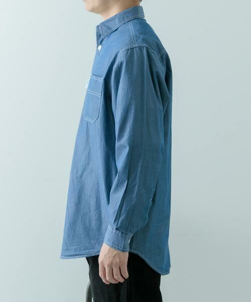 URBAN RESEARCH ITEMS / アーバンリサーチ アイテムズ シャツ・ブラウス | 『別注』GUNGHO×ITEMS　シャンブレーワークシャツ | 詳細6