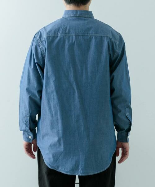 URBAN RESEARCH ITEMS / アーバンリサーチ アイテムズ シャツ・ブラウス | 『別注』GUNGHO×ITEMS　シャンブレーワークシャツ | 詳細7