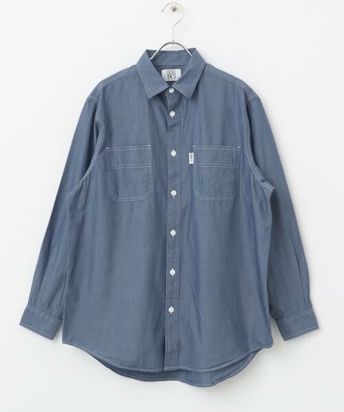 URBAN RESEARCH ITEMS / アーバンリサーチ アイテムズ シャツ・ブラウス | 『別注』GUNGHO×ITEMS　シャンブレーワークシャツ | 詳細8