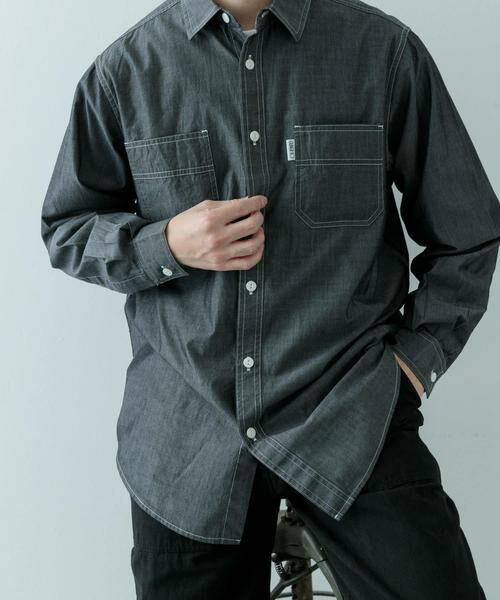 URBAN RESEARCH ITEMS / アーバンリサーチ アイテムズ シャツ・ブラウス | 『別注』GUNGHO×ITEMS　シャンブレーワークシャツ | 詳細14