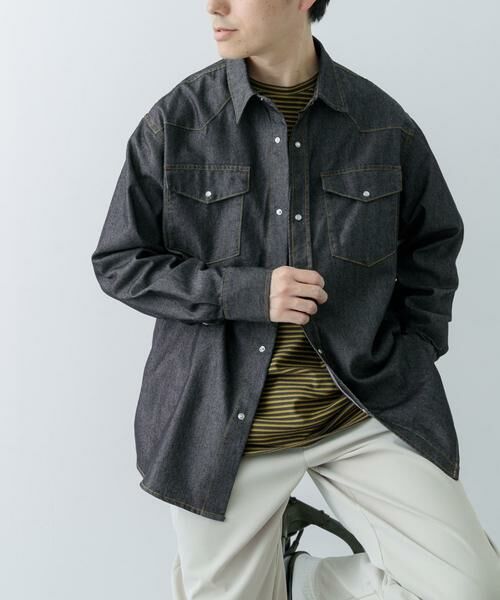 URBAN RESEARCH ITEMS / アーバンリサーチ アイテムズ シャツ・ブラウス | 6.5oz Denim WesternShirts | 詳細21