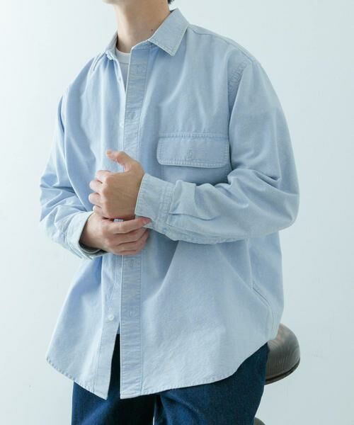 URBAN RESEARCH ITEMS / アーバンリサーチ アイテムズ シャツ・ブラウス | ケミカルウォッシュオックスフォードシャツ | 詳細2